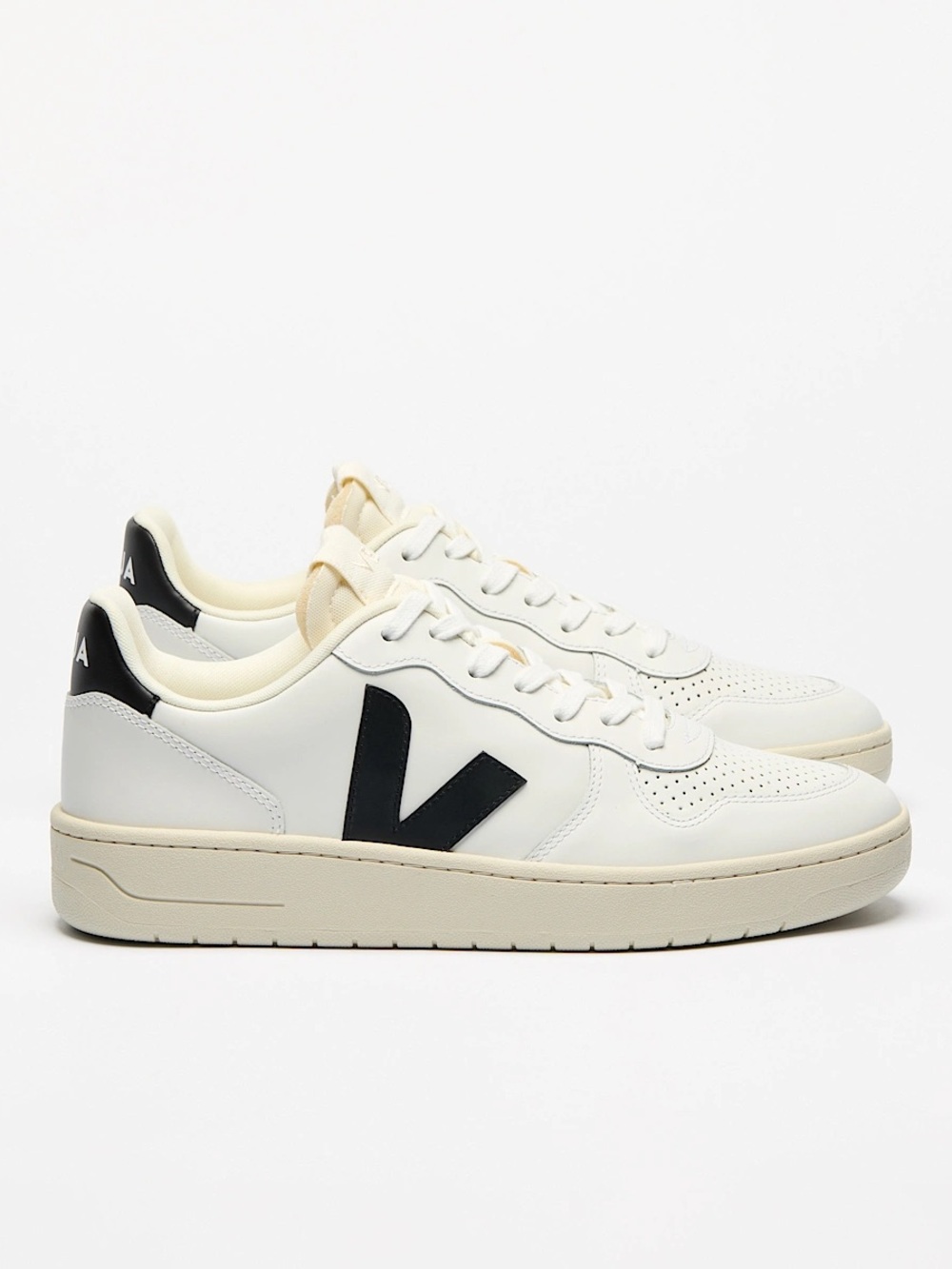 Veja V-10 leather sneakers